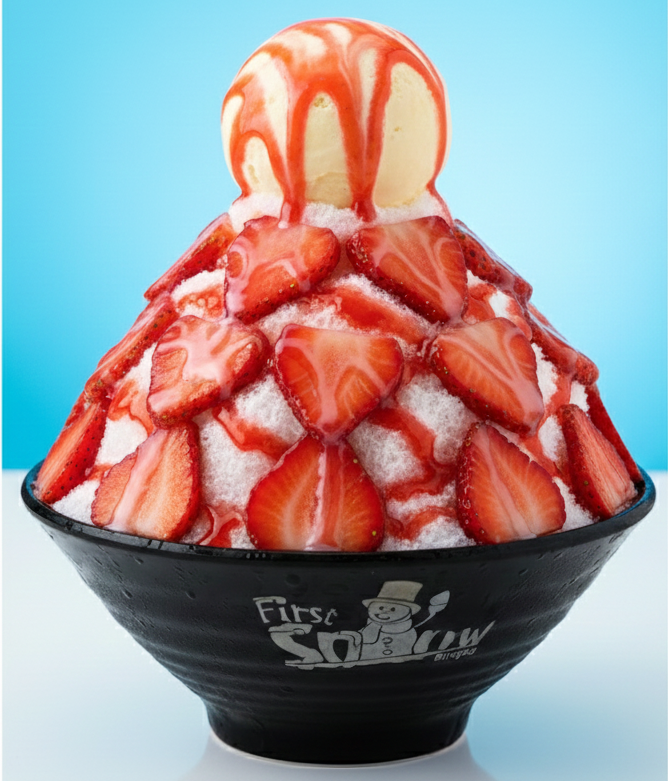 Strawberry Bingsu